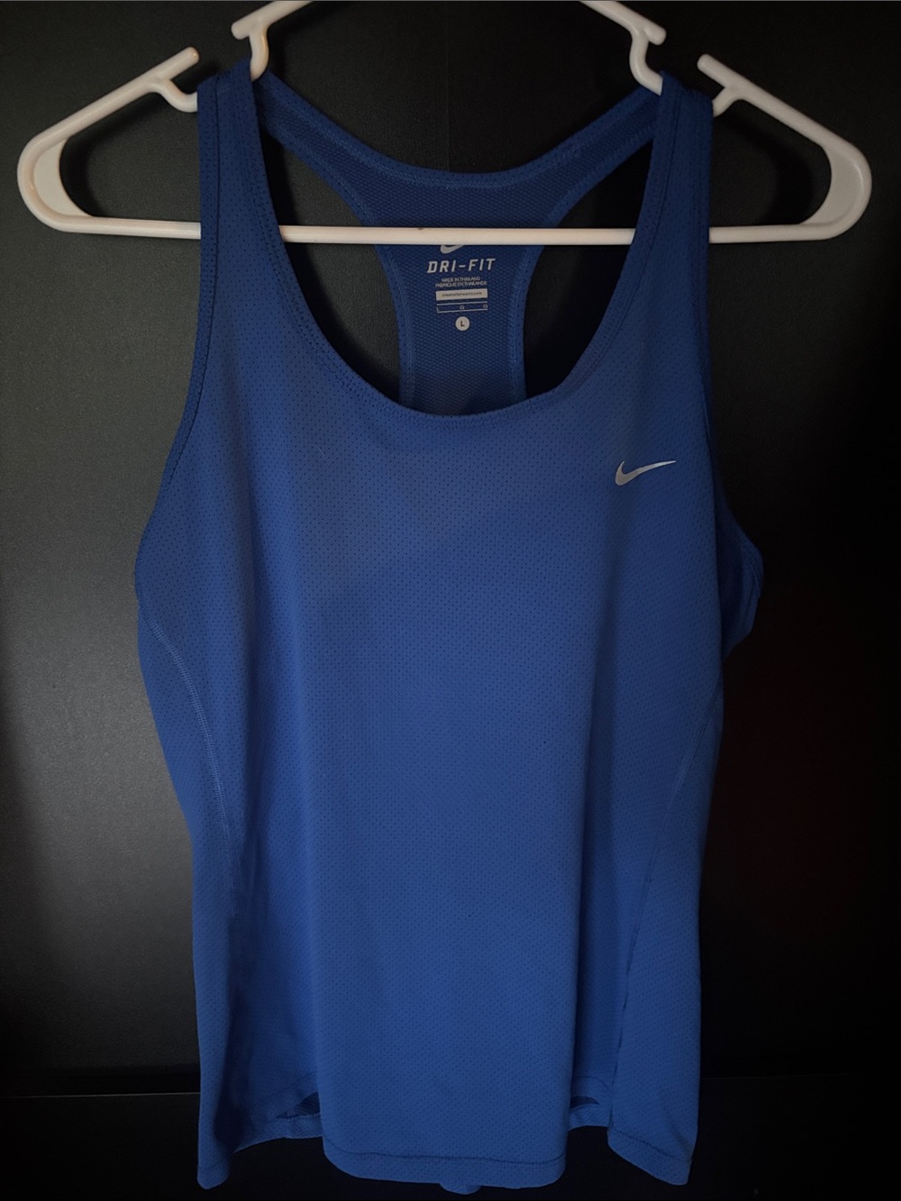 Nike Women's Royal Blue Dri-FIT Racerback Tank